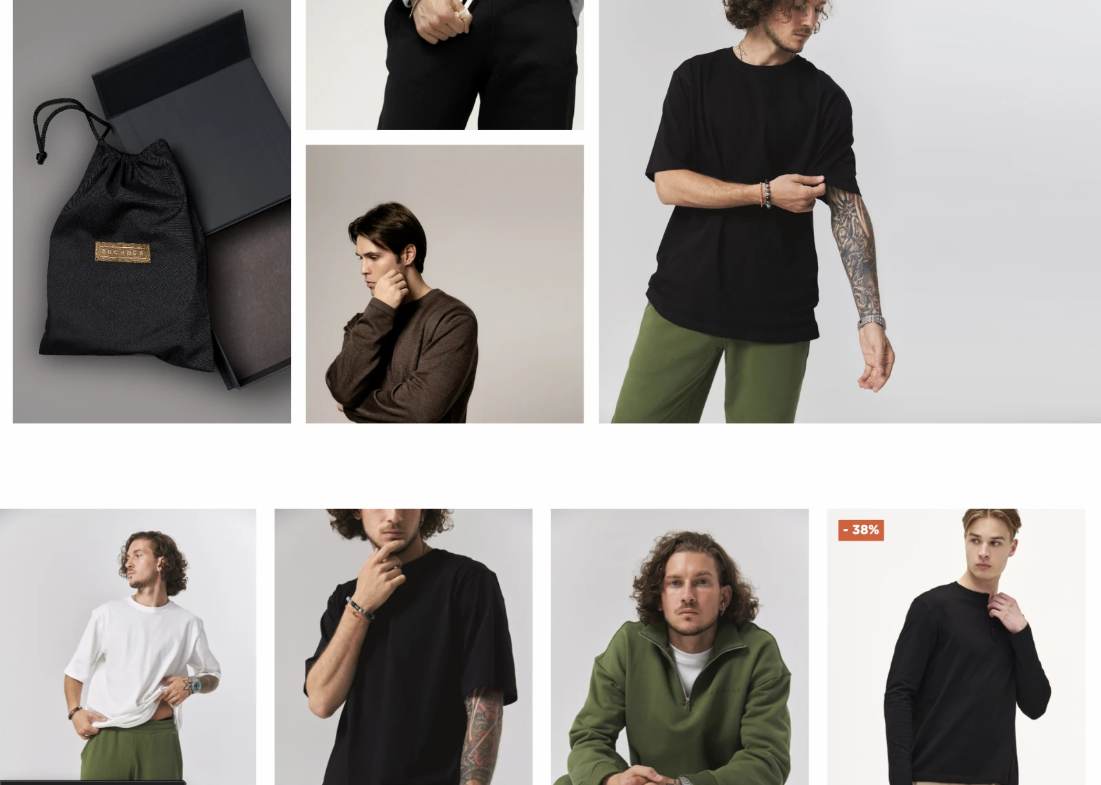 BUCHNER Store — дизайн сайта